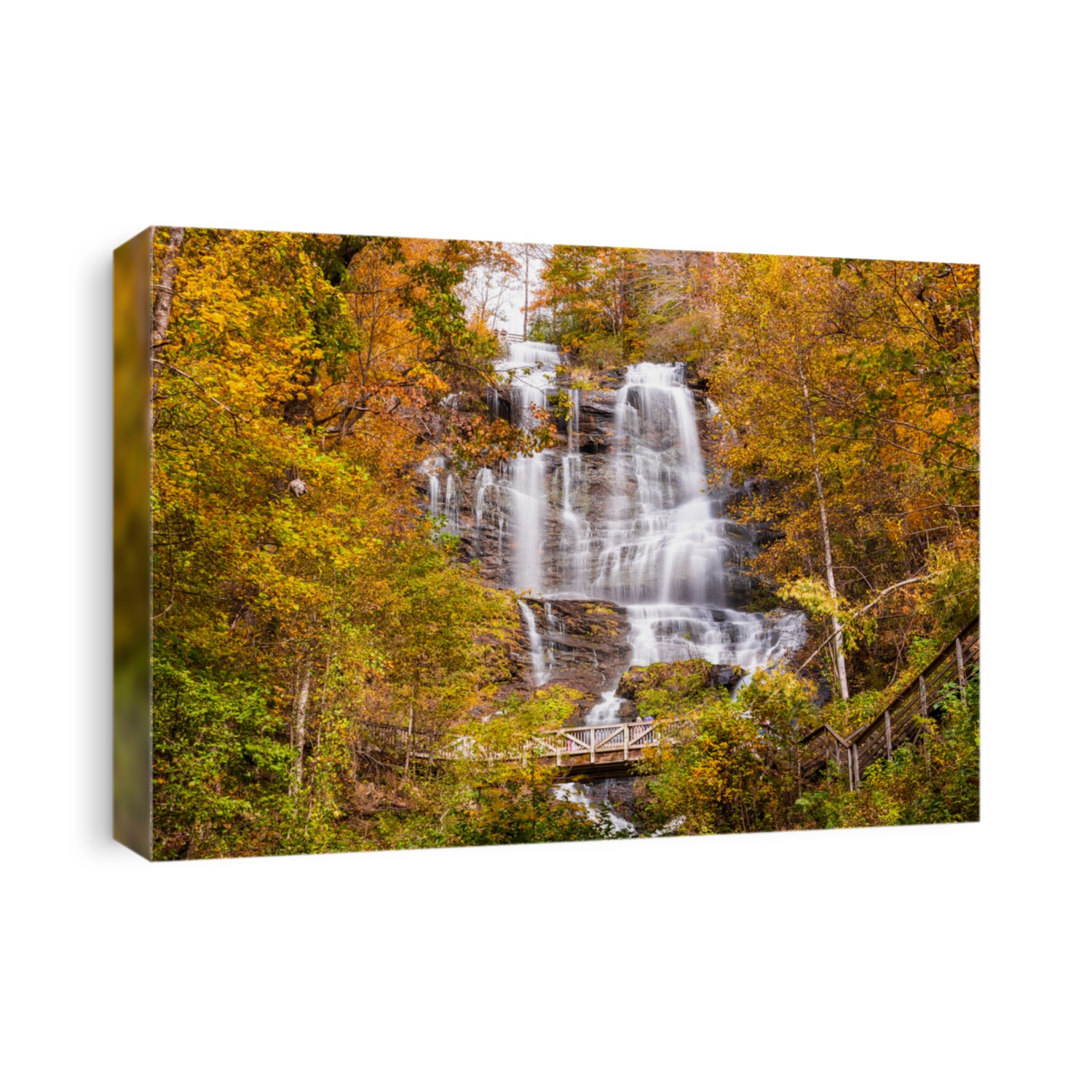 Amicalola Falls, Georgia, USA in autumn season.